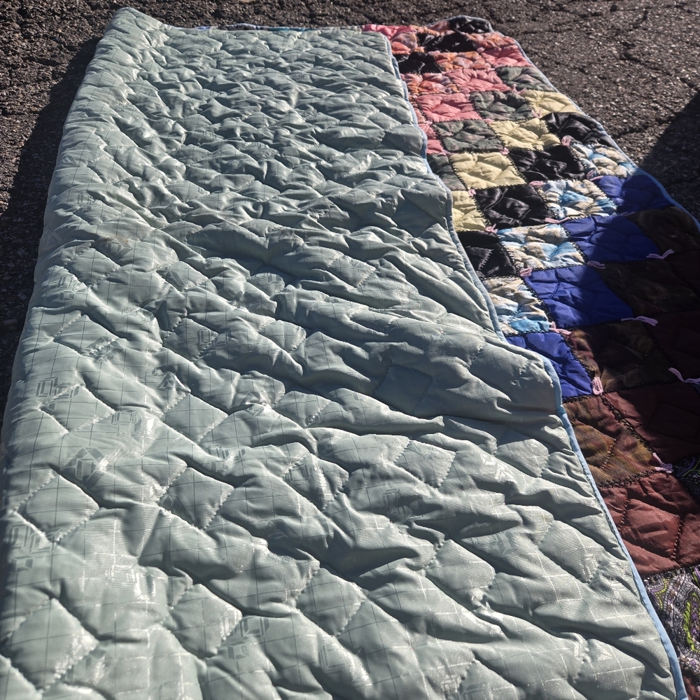 Colorful Handcrafter Patchwork Quilt - Picture 3 of 7